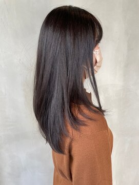 オウルヘア(OWL hair) 艶カラーでトーンダウン