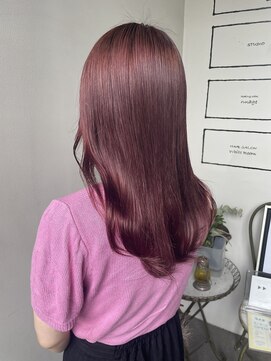 ホワイトルーム(White Room) pink red × ダブルカラー