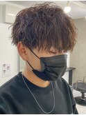 波巻きパーマスパイラルパーマツイストスパイラルパーマメンズ