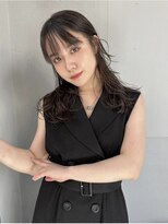 ステップボーンカット トーキョー(STEP BONE CUT TOKYO)&nbsp;【ステップボーンカット】黒髪ロング/ナチュラル/耳かけアレンジ