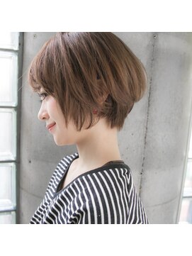 リリアン 表参道(relian) ショートボブ×グレージュ