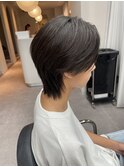 【LICCA NOE】ナチュラル縮毛矯正+中性ウルフ