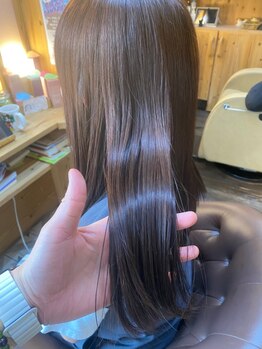 アイズ(aiz)の写真/髪質改善で理想の質感へ導きます♪うねり/パサつきなど、一人ひとりのお悩みに合わせてご提案◎