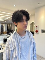 ジーナ 南草津(Zina)&nbsp;髪質改善＊アッシュブラックセンターパート＊美髪【Zina南草津】