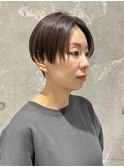 【RENA】ハンサムショート_センターパート_大人ショート