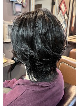 グリー ヘアープロデュース(Gree hair produce) 【Gree金子】メンズウルフ/メンズパーマ/センターパート