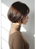 30代/40代/50代/前下りショート/ショートボブ/グラボブ