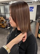 ジルブラン 京都(JIL BLAN)&nbsp;ハイライトバレイヤージュダブルカラーケアブリーチ20代30代