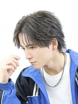 ベーア(Bar) フェザーパーマセンターパートナチュラルショート