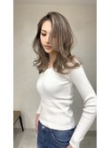仙台ハイライトブリーチカラーレイヤーカットデザインカラー
