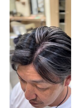 アッシュ 戸田公園店(Ash) 大人男性のための脱白髪染めハイライト