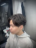 デン 仙台店(DEN)&nbsp;フェザーパーマ/スパイキーショート[榴岡/メンズ/理容室]