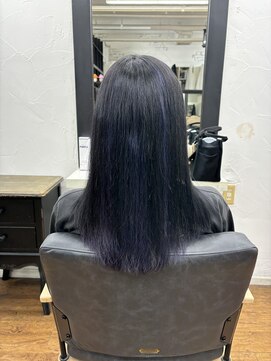 カノン(kanon) 【kanon松戸】香野優子ブルーバイオレットアンブレラカラー