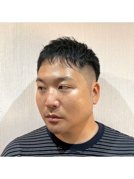 ジェントル(GENTLE) 男らしさ全開◎ワイルドクロップスタイル/黒髪/刈り上げ