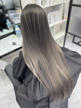 ラムシェール(LamChele) 【lamchele】シルバーグレー×バレイヤージュ