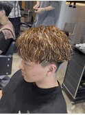 MEN’S HAIR/ツイストスパイラル/波巻きパーマ/札幌/大通り