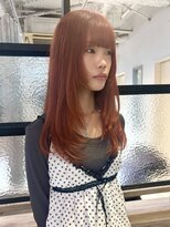 ジャストビューティマカロン 上大岡(Just Beauty macaron)&nbsp;【 mio 】アプリコットオレンジ/ロングレイヤー