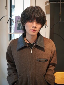 薬院　ブリーチカラー　レイヤーカット　パーマ