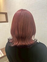 ヘアーリゾート ラウレア(Hair Resort LAULEA)&nbsp;可愛いピンクカラーにアクセントのエンドカラーがまた可愛い