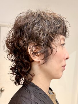 ナループロアツム(Nalu pu loa Tsum) マッシュウルフ/ウルフパーマ/ウェーブパーマ