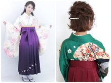 マイスタイル(My jStyle)by Yamano 春日部店の雰囲気（卒業式＋へアセット、着付各種ご予約承ります。※早朝要相談）