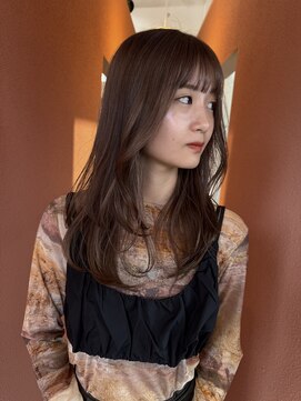 プロス(Pros) 表参道/ブリーチなし／レイヤーカット/ヘアセット