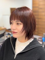 ファーストステップ 表参道(FIRST STEP)&nbsp;20代30代40代髪型タッセルボブミニボブ切りっぱなし