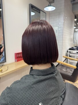 ループウエスト(LOOP WEST) 艶のある明るい白髪染め