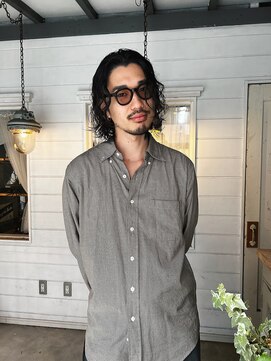 ワビ 本町店(wabi) メンズボブパーマ