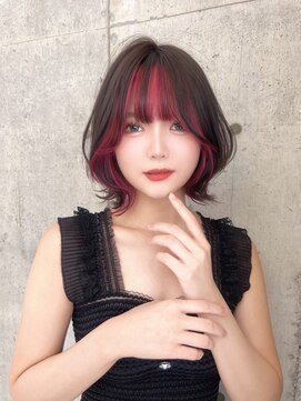 ロンド クラン 岡崎(Lond Clan) 大人かわいいインナーカラー