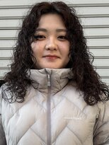サル(saru)&nbsp;カーリーパーマ