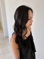 ナップヘアー(nap hair)&nbsp;柔らかく揺れる韓国風レイヤーロング