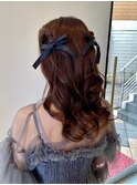 【Louvre】ハーフツイン/お呼ばれアレンジ/ヘアセット