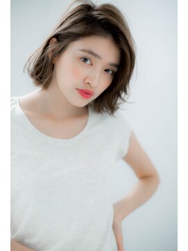 ローレン(LOREN) ＊LOREN＊とろみ透明感バレイヤージュ抜け感ウェーブロブ