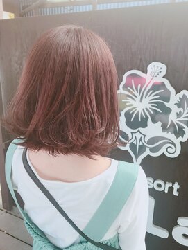 ラウラウヘアーリゾート(Lau Lau hair resort) 爽やかニュアンスボブstyle☆