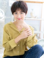 モッズヘア 越谷(mod's hair)&nbsp;*mod's越谷*くせ毛風ニュアンスショートで洗練大人女子a