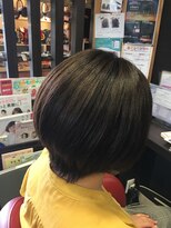 ヘアスペース レフュージエヌ(Hair space Refuge N)&nbsp;ナチュラルショートボブ