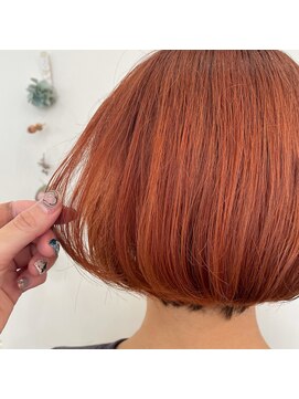 オブジェ 上地店(objet) オレンジベージュカラー