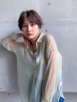 シェノン サントル(CHAINON CENTRE)&nbsp;外ハネボブ/セクションカラー/ペールベージュ[梅田/茶屋町]