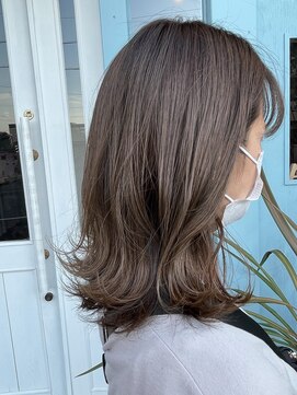 フース(Hus) マロンベージュ くすみカラー