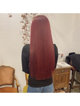 マウロア(MAULOA) " long × red color "  ayumi