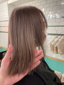 ゲーム 吉祥寺店(GAME) ダブルカラーケアブリーチハイトーンベージュ髪質改善ボブ