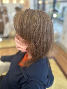 イーストハムアネーロ(EAST HAM anello) 白髪ぼかし/ビフォーあり!!