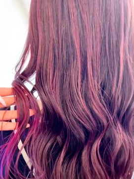 ミミヘアーガーデン(mimi hair garden) ハイライト/ダブルピンク