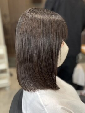 アトリエコア(Atelier Coa) 髪質改善トリートメントミルクティーベージュカラーくびれヘア