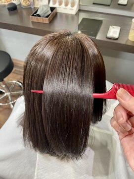 エイティサード(8ty3rd) アルテマ髪質改善カラ-×髪質改善カラ-/グレージュカラー/30代