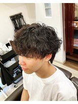 アクトスタイリッシュヘアー 知立(Act stylish hair)&nbsp;メンズ波巻きスパイラルウルフパーマ