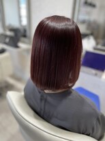 ヴィフ ヘアアンドデザイン(Vif hair&design)&nbsp;艶ボブ×ローズブラウン×上質ケア