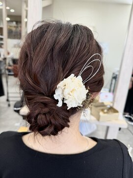 ヨロ(YoLo.) 浴衣ヘアアレンジ