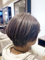 ヘアメイク アリエス 岩切店(HAIR MAKE aries) 白髪ぼかしハイライト 40代50代60代 仙台 利府 ミセスショート
